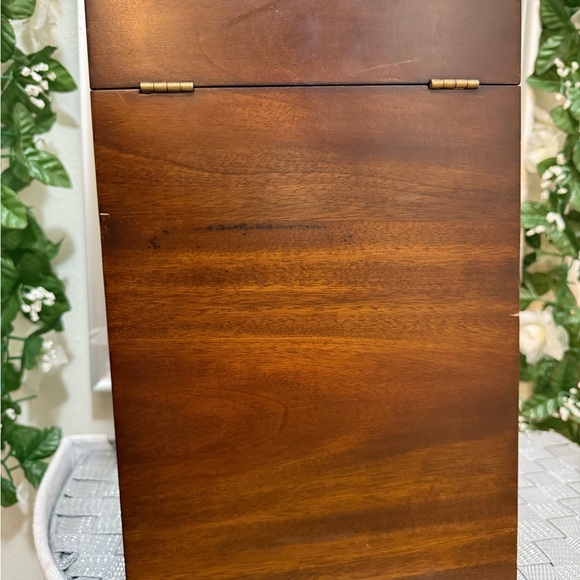 Mahogany Wood Knife Box - Picture 11 of 11